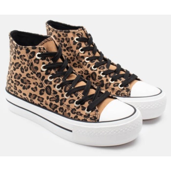 sneakers μποτάκια δίσολα animal print  σε προσφορά