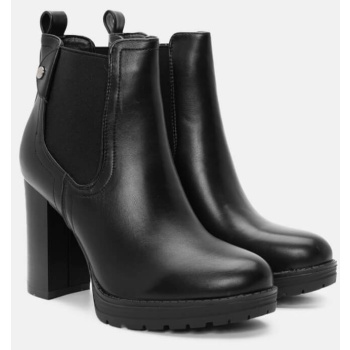 μποτάκια chealsea με τακούνι & φιάπα 