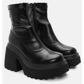 μποτάκια κάλτσα flatform - μαύρο σε προσφορά