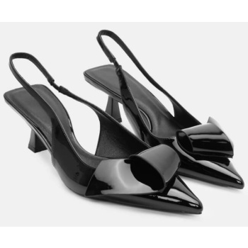 γόβες μυτερές slingback με λάστιχο  σε προσφορά