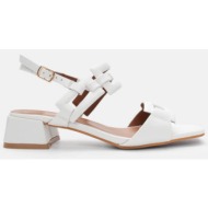  πέδιλα με τόκα - λευκό