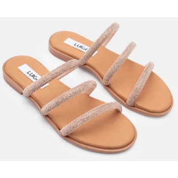 luigi design- flat σανδάλια με λουράκια σε προσφορά