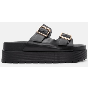 σανδάλια flatform με διπλές τόκες  σε προσφορά