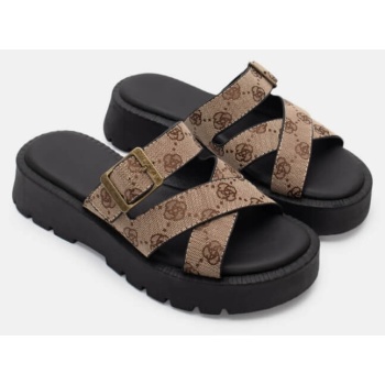 σανδάλια flatform με χιαστί λουράκια  σε προσφορά