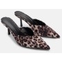 mules μυτερά - animal print