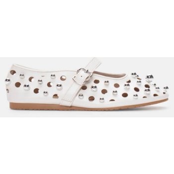 μπαλαρίνες με τρούκς & μπαρέτα - λευκό σε προσφορά