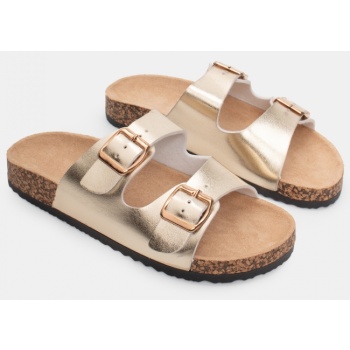 σανδάλια flatform με διπλές τόκες  σε προσφορά