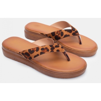 σανδάλια flatform - animal print σε προσφορά
