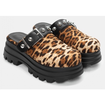 clogs σαμπό δίσολα με διακοσμητικό σε προσφορά