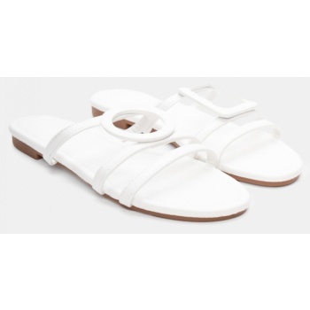 flat σανδάλια με διακοσμητική τόκα  σε προσφορά