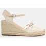 πλατφόρμες εσπαντρίγιες με πλεκτό σχέδιο - μπεζ