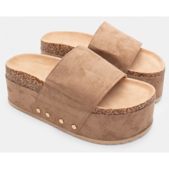 σανδάλια flatform με φαρδιά φάσα  σε προσφορά