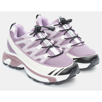 sneakers με δίχτυ & κορδόνια σπορ - λιλά σε προσφορά