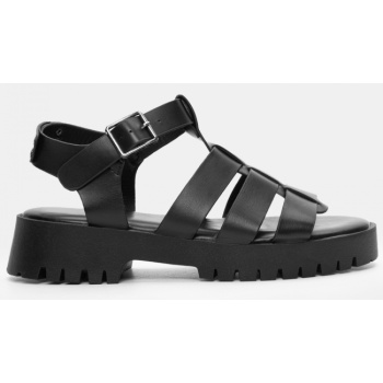 σανδάλια flatform με πολλαπλά λουράκια σε προσφορά