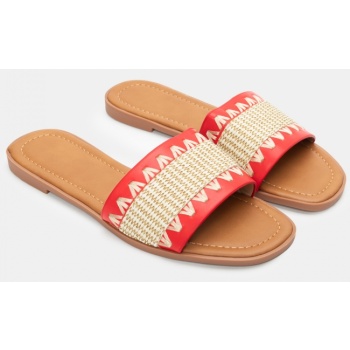 σανδάλια flat με διακοσμητικό κέντημα  σε προσφορά