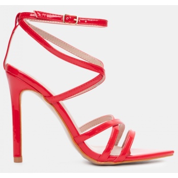 πέδιλα μυτερά με χιαστί λουράκια  σε προσφορά