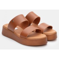  luigi design - σανδάλια flatform με διπλή φάσα - ταμπα