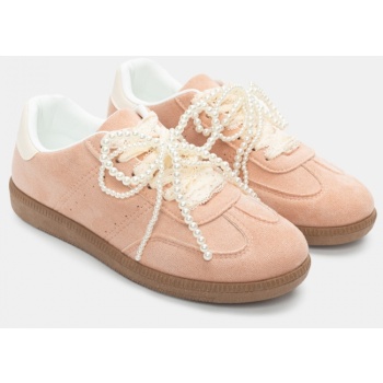 sneakers με διακοσμητικό φιόγκο απο σε προσφορά