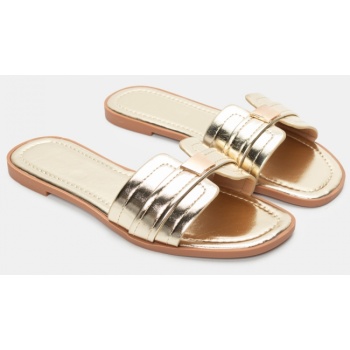 flat σανδάλια με διακοσμητικό - χρυσό σε προσφορά