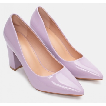 γόβες μυτερές - λιλά σε προσφορά