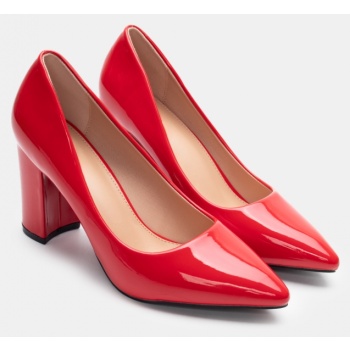 γόβες μυτερές - κόκκινο σε προσφορά