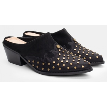 mules μυτερά με διακοσμητικά τρούκς  σε προσφορά