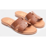  luigi design - flat σανδάλια με τρουκς - ταμπα