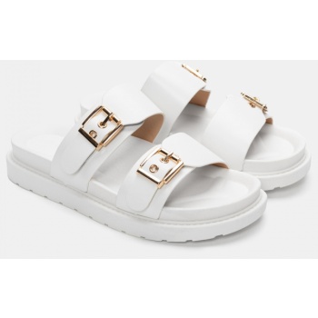 σανδάλια flatform με διπλές τόκες  σε προσφορά