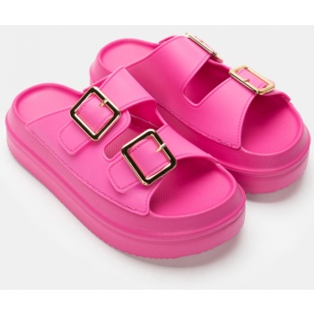 σανδάλια flatform με λουράκια scratch  σε προσφορά