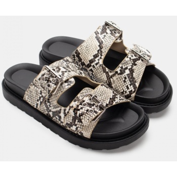 σανδάλια flatform με λουράκια & τόκες  σε προσφορά