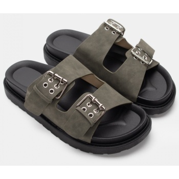 σανδάλια flatform με λουράκια & τόκες  σε προσφορά