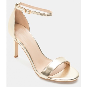 πέδιλα στιλέτο με μπαρέτα - χρυσό σε προσφορά