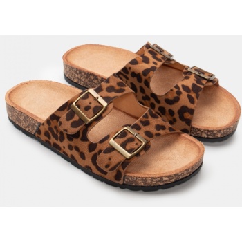 σανδάλια flatform με διπλές τόκες  σε προσφορά