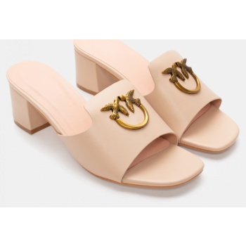 mules με διακοσμητικό - μπεζ σε προσφορά