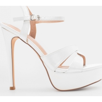 πέδιλα με ανοίγματα στο πλάι - λευκό σε προσφορά