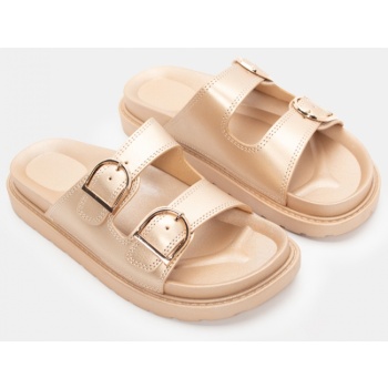 σανδάλια flatform με διπλές τόκες  σε προσφορά