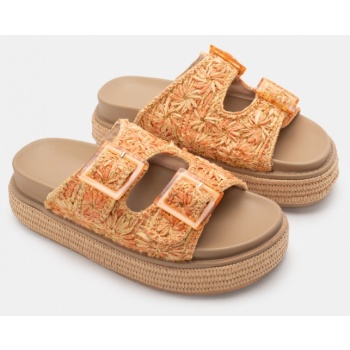 σανδάλια flatform με ψάθινα λουράκια  σε προσφορά