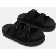  σανδάλια flatform με λουράκια scratch - μαύρο