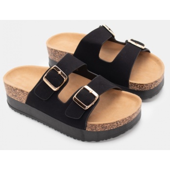 σανδάλια flatform με διπλές τόκες  σε προσφορά