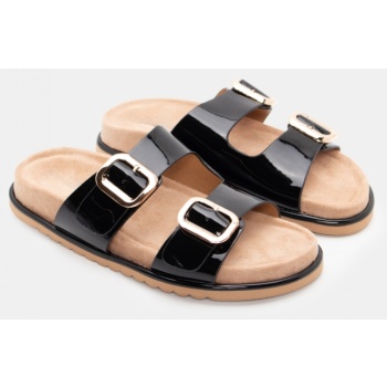 σανδάλια flatform με διπλές τόκες  σε προσφορά