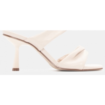 mules με στριφογυριστά λουράκια - nude σε προσφορά