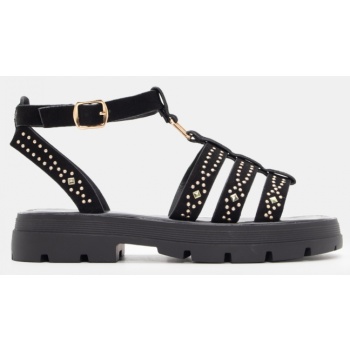 σανδάλια flatform με πολλαπλά λουράκια σε προσφορά