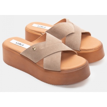 luigi design - πλατφόρμες δερμάτινες με σε προσφορά