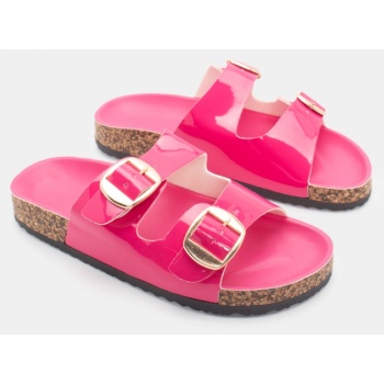 σανδάλια flatform με διπλές τόκες  σε προσφορά