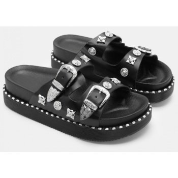 σανδάλια flatform με διπλές τόκες  σε προσφορά