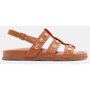 σανδάλια flatform με τρουκς - κάμελ σε προσφορά