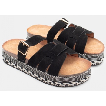 σανδάλια flatform boho με λουράκι  σε προσφορά