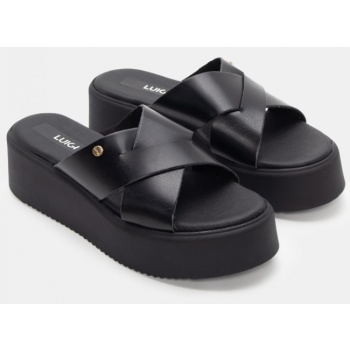 luigi design - πλατφόρμες δερμάτινες με σε προσφορά