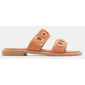 flat σανδάλια με διακοσμητικούς κρίκους σε προσφορά