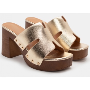 glogs με ανοίγματα στο πλάι - χρυσό σε προσφορά